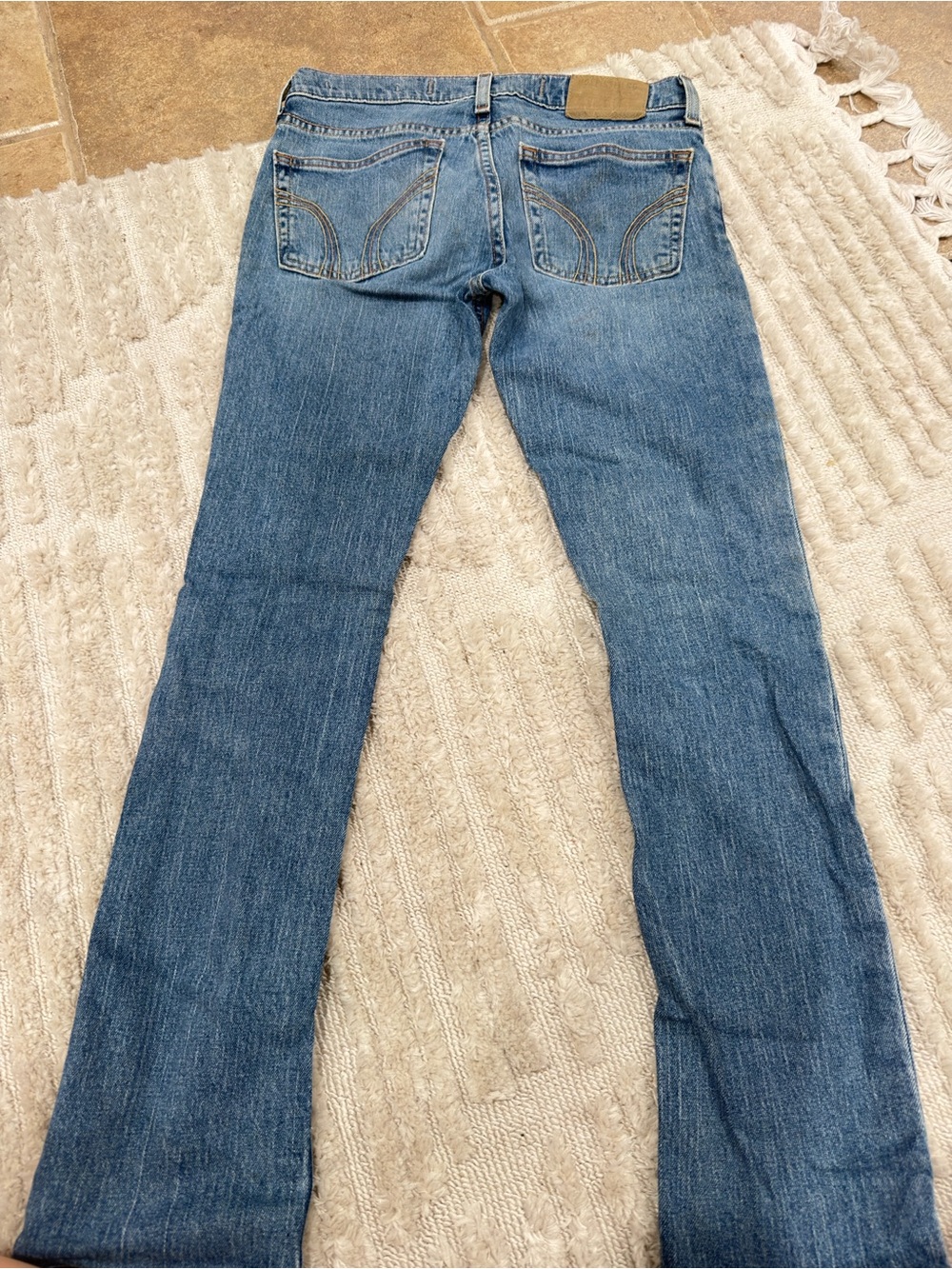 Hollister Women's Medium Blue Flare Jeans